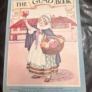 Antique 1935  'The Glad Book' Illustrated Cover